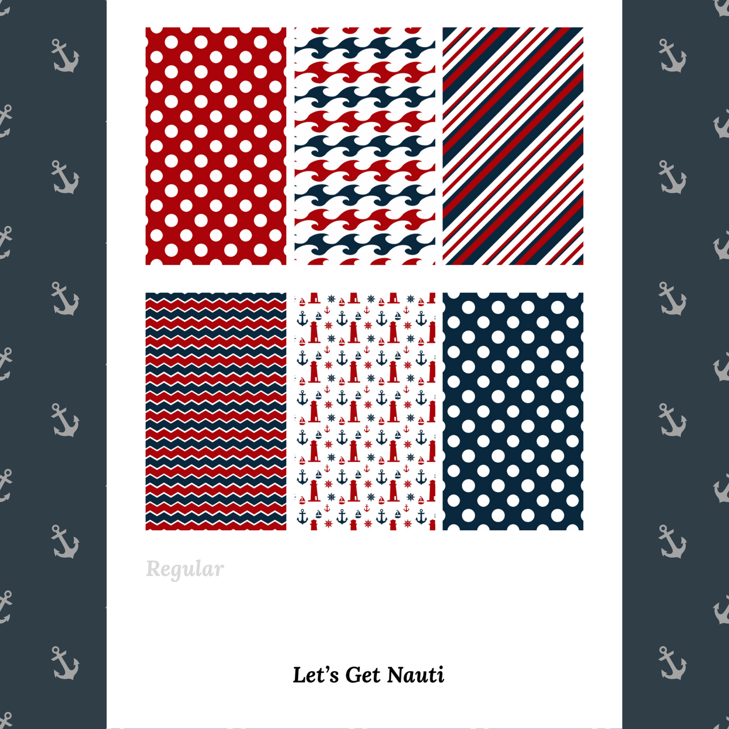 Lets Get Nauti - Waterslide Decals