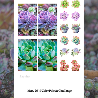 Mar. 26' #ColorPaletteChallenge - Waterslide Decals