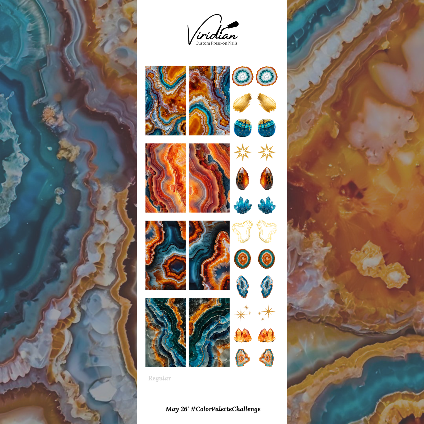 May. 26' #ColorPaletteChallenge - Waterslide Decals