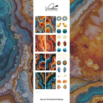 May. 26' #ColorPaletteChallenge - Waterslide Decals