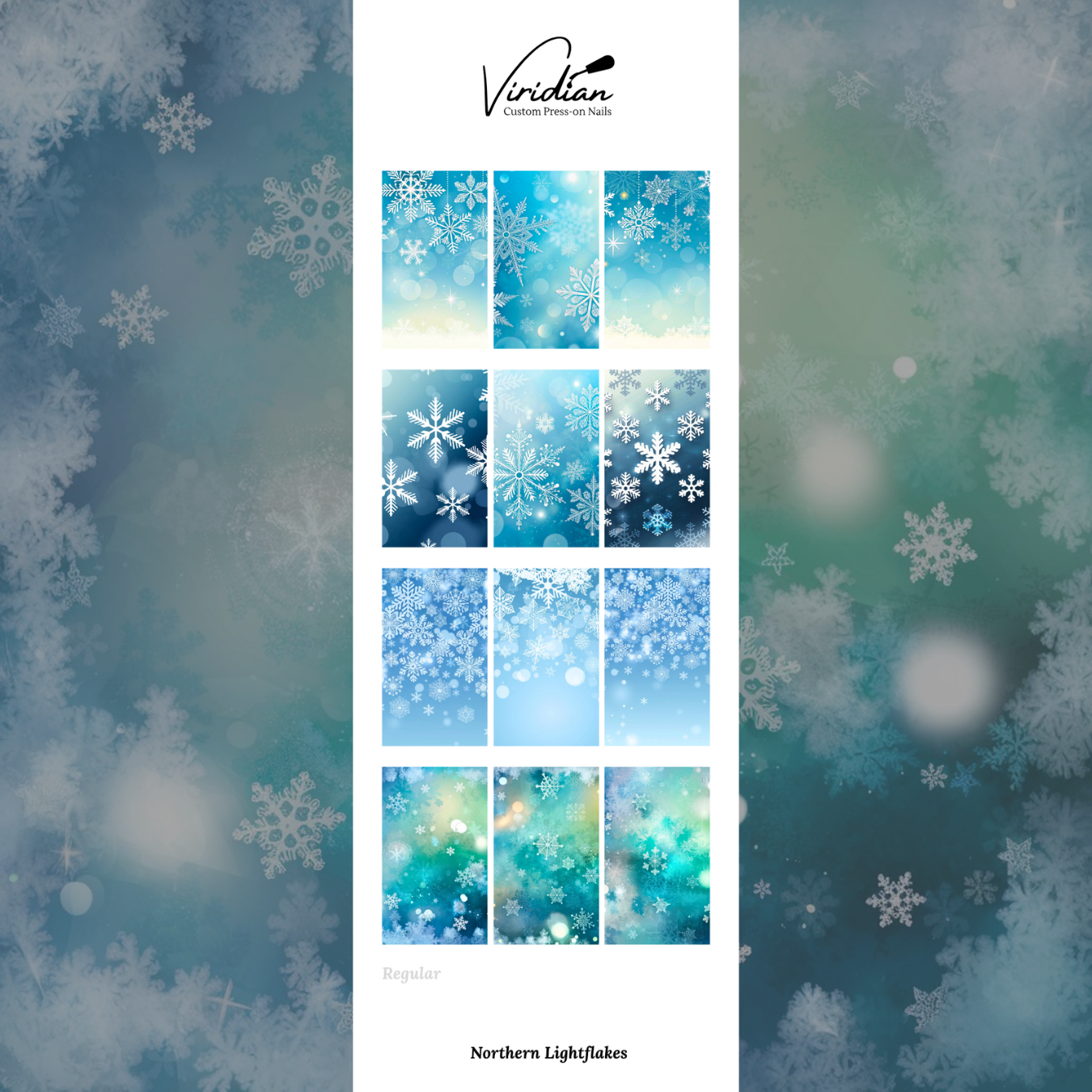 Northern Lightflakes - Waterslide Decals