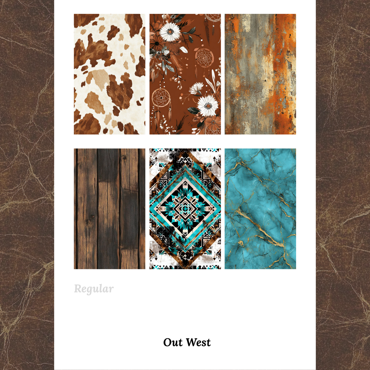 Out West - Waterslide Decals