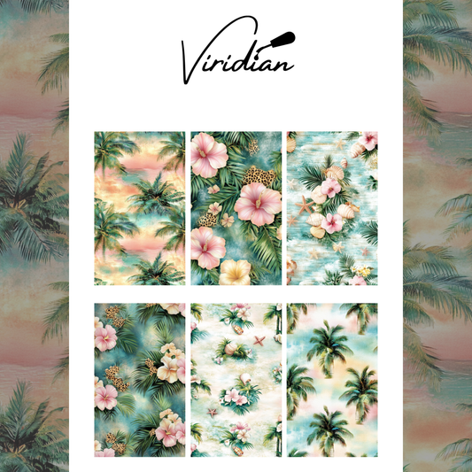 Palm Breeze - Waterslide Decals