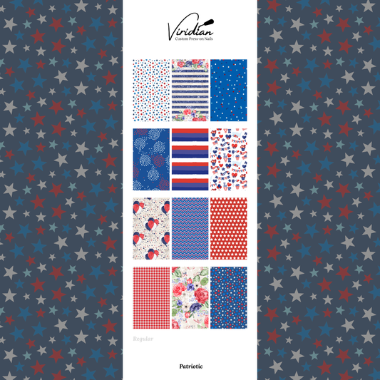 Patriotic - Waterslide Decals