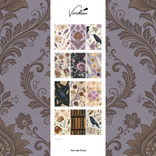 Poe-etic Prose - Waterslide Decals