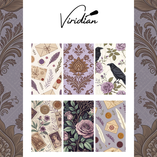 Poe-etic Prose - Waterslide Decals
