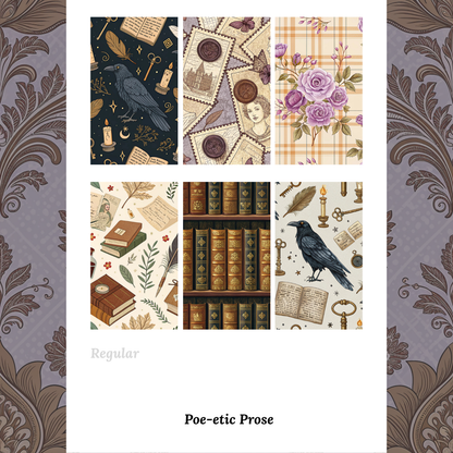 Poe-etic Prose - Waterslide Decals