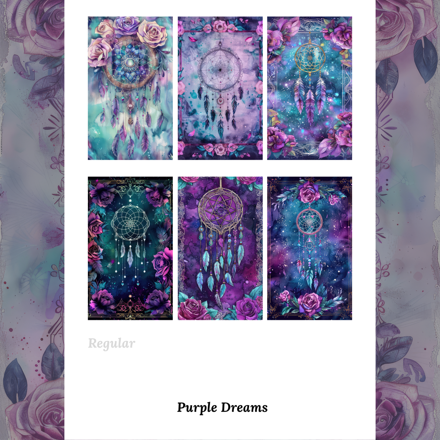 Purple Dreams - Waterslide Decals