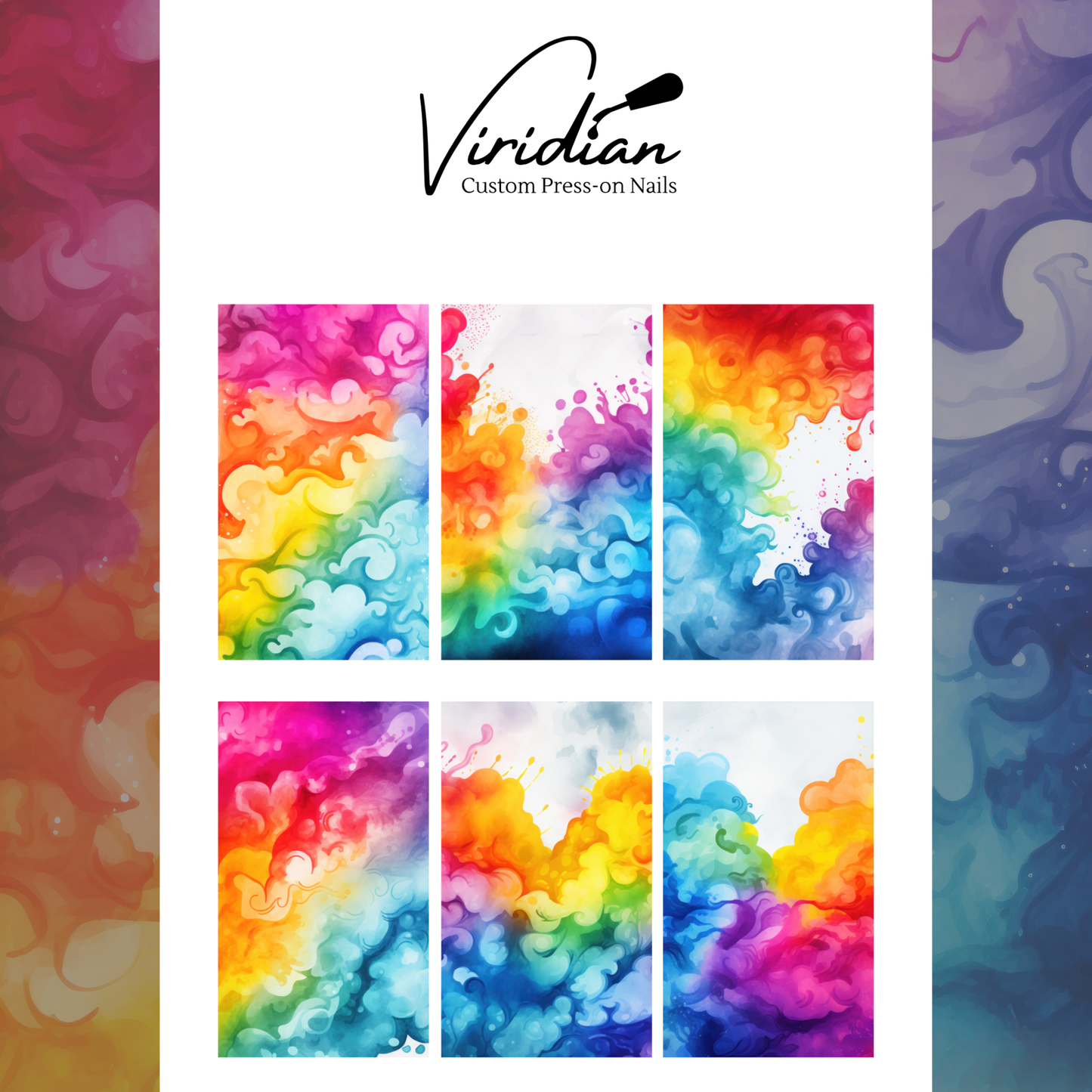 Rainbow Splash - Waterslide Decals