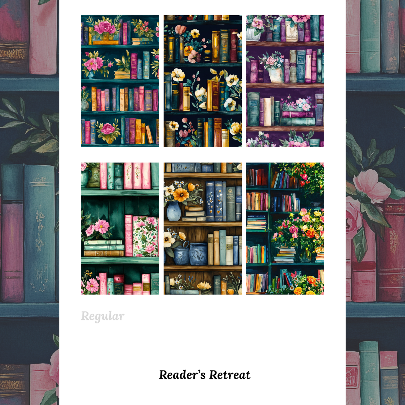 Reader's Retreat - Waterslide Decals