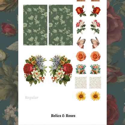Relics & Roses - Waterslide Decals
