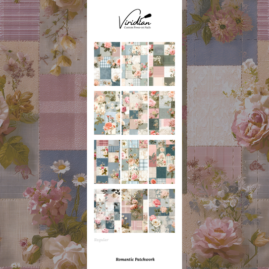 Romantic Patchwork - Waterslide Decals