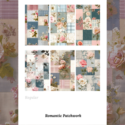 Romantic Patchwork - Waterslide Decals