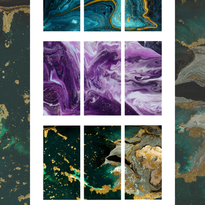 Royal Marble - Waterslide Decals