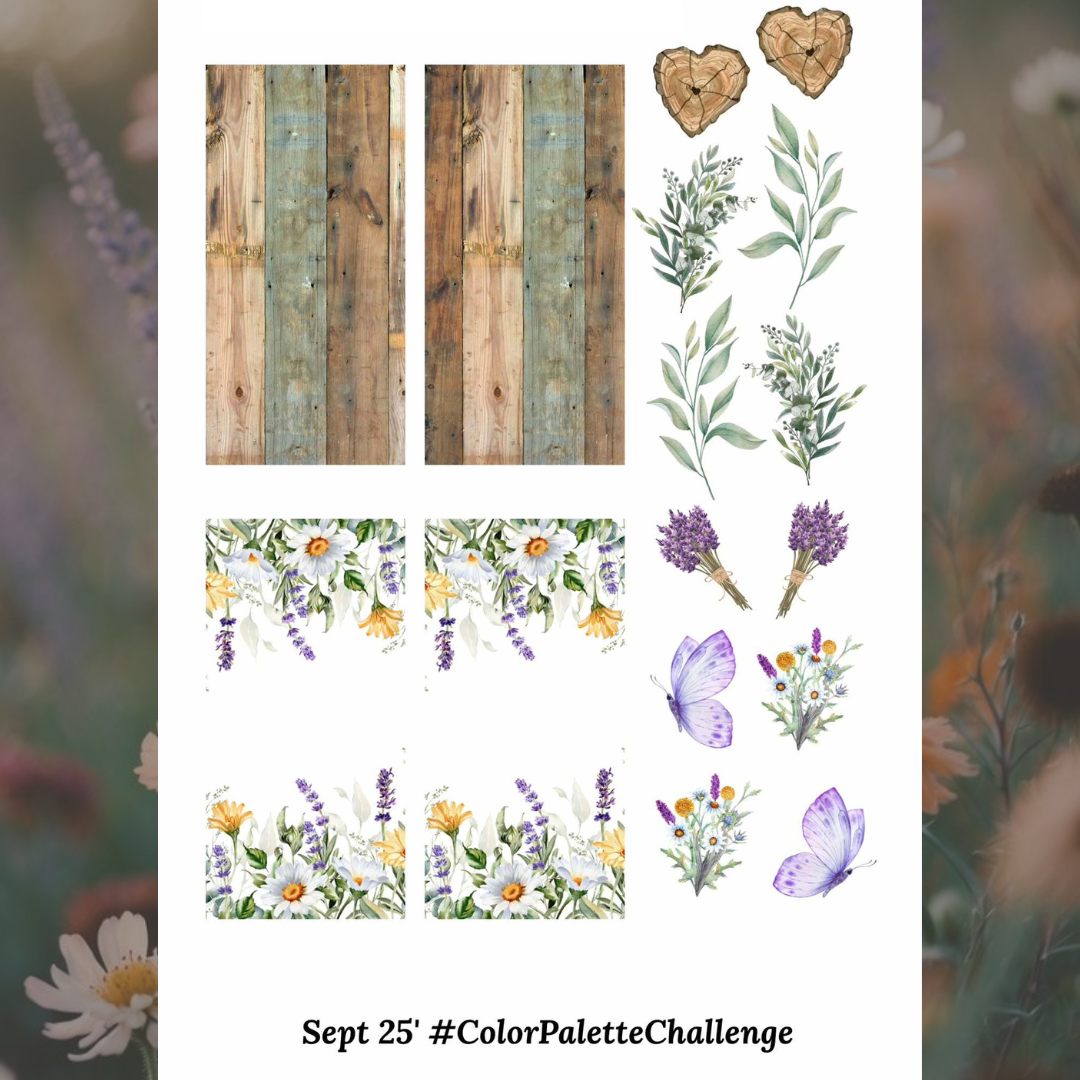 Sept. 25' #ColorPaletteChallenge - Waterslide Decals