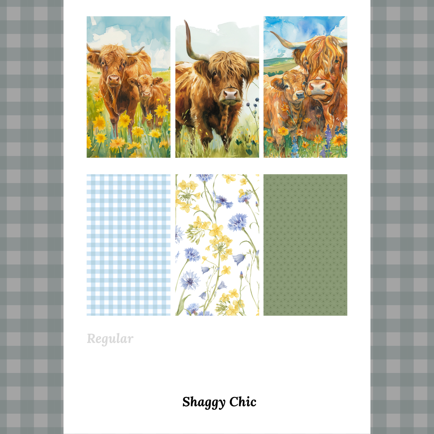 Shaggy Chic - Waterslide Decals