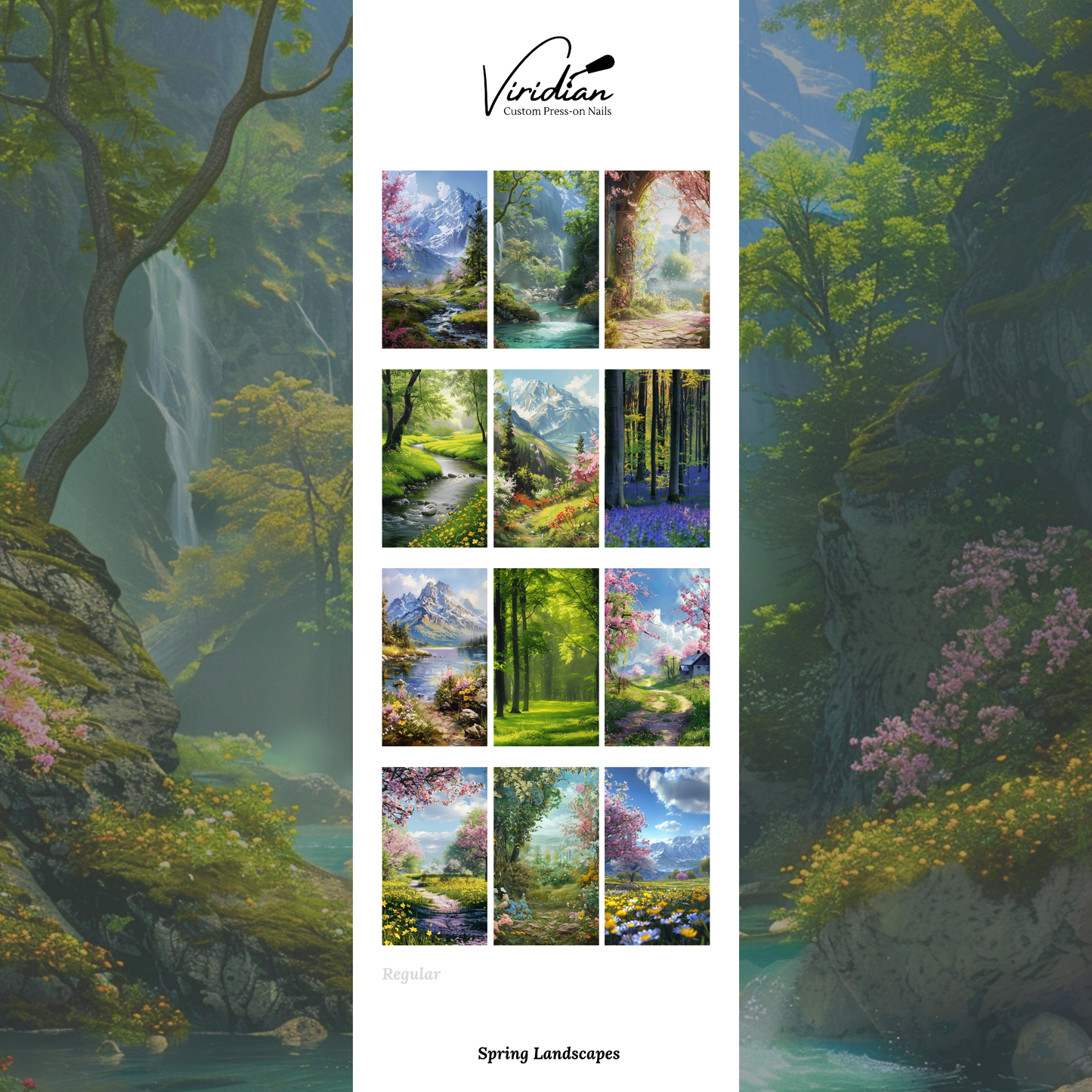 Spring Landscapes - Waterslide Decals