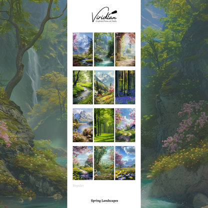 Spring Landscapes - Waterslide Decals