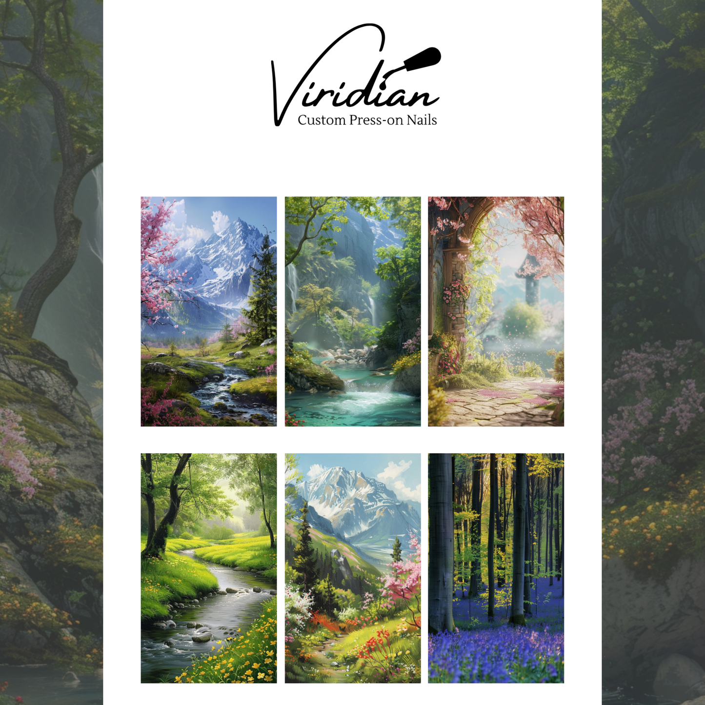 Spring Landscapes - Waterslide Decals