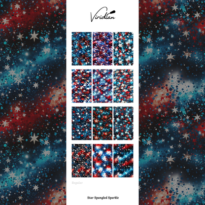 Star Spangled Sparkle - Waterslide Decals