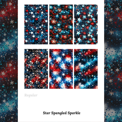 Star Spangled Sparkle - Waterslide Decals