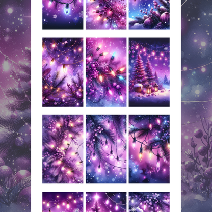 Sugar Plum Twinkle - Waterslide Decals