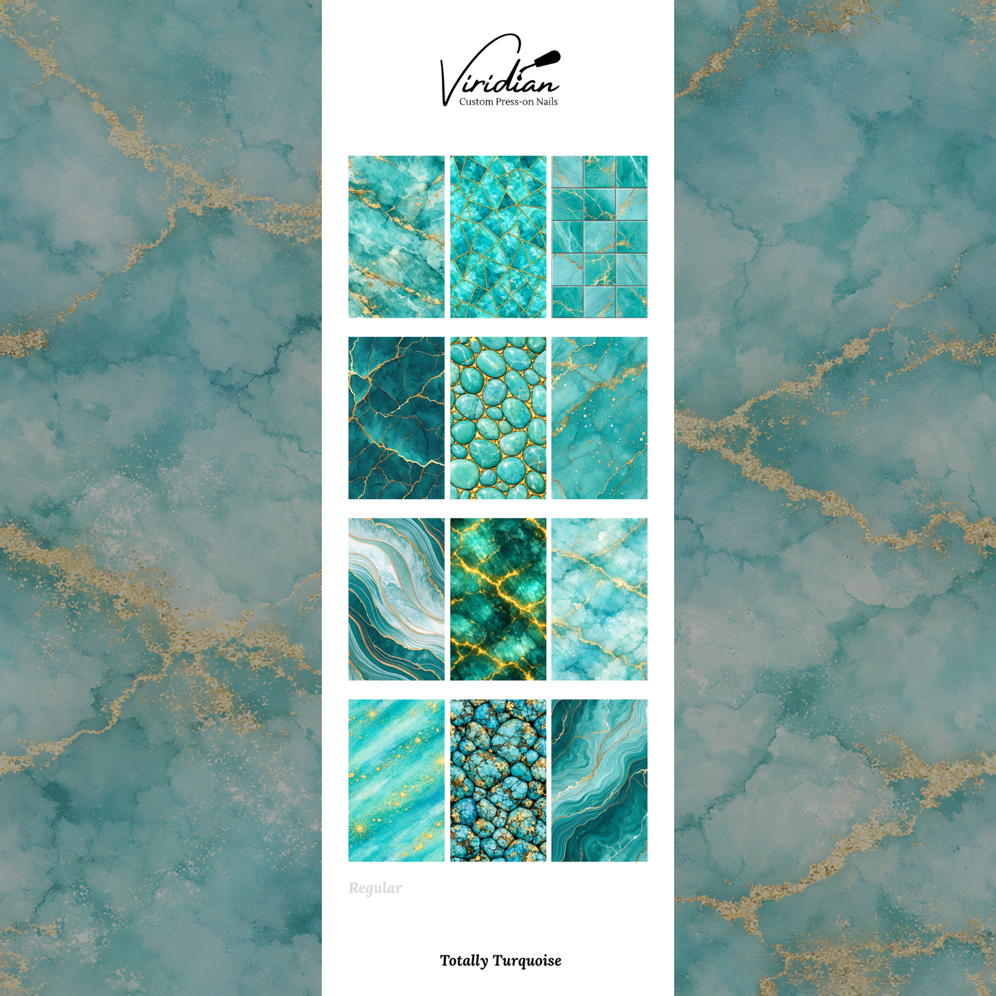 Totally Turquoise - Waterslide Decals