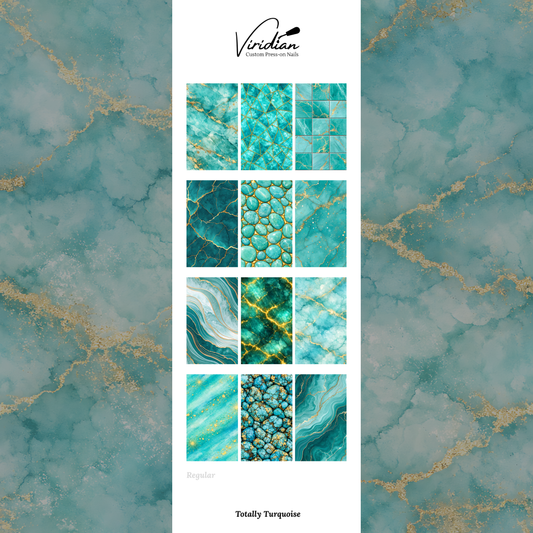 Totally Turquoise - Waterslide Decals