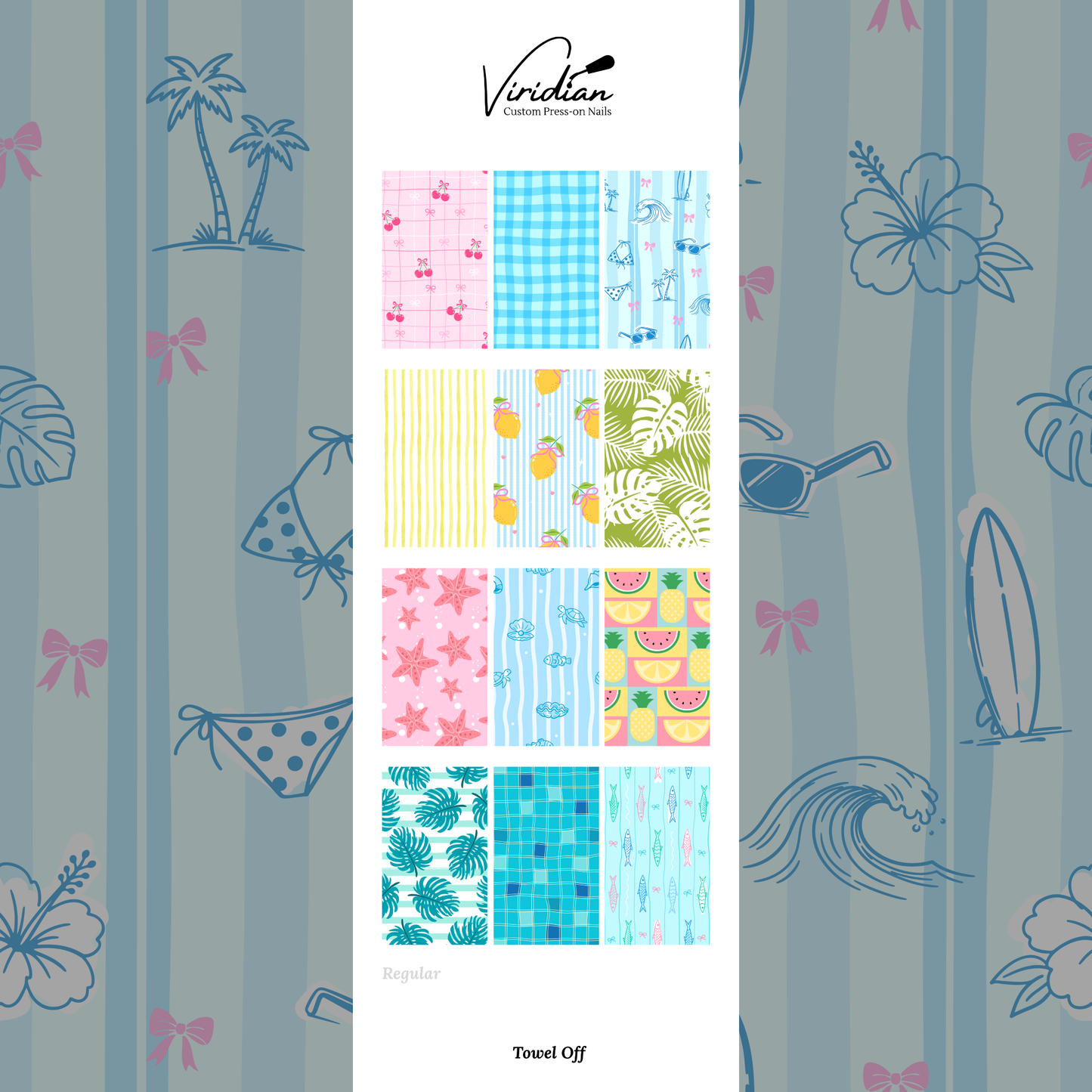 Towel Off - Waterslide Decals