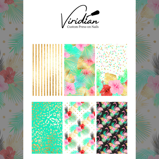 Tropically Wild - Waterslide Decals