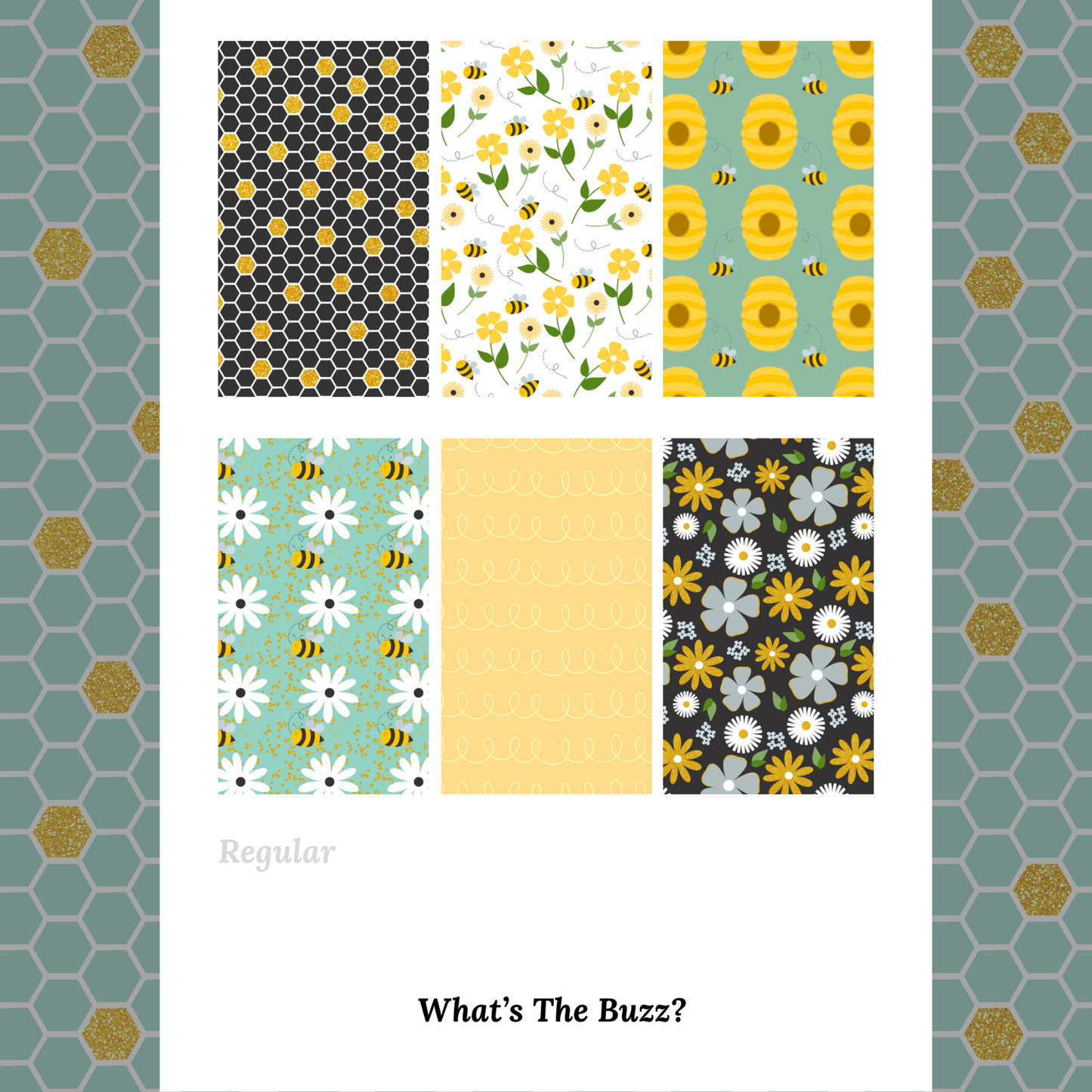 What's The Buzz - Waterslide Decals