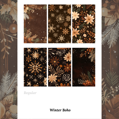 Winter Boho - Waterslide Decals